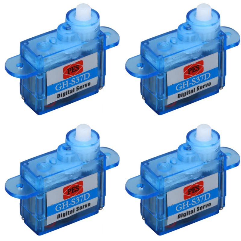 Rc Helicopter Servo - ABXE-4X GH-S37D GH-S43D Servomotor Digital 3,7G