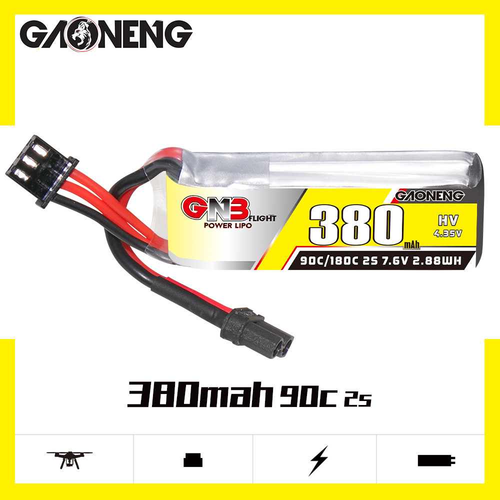 GNB 2S 7,6V 380mAh 90C/180C Li – Rc Helicopter Coaxial Bewertung und Preis